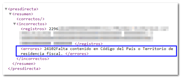 XML file errors