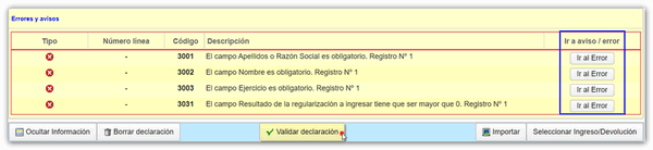 Validar amb errors