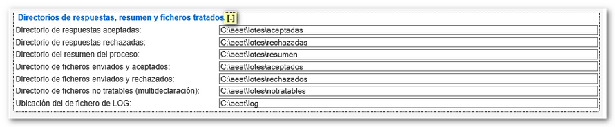 Directoris de respostes, resum i fitxers tractats
