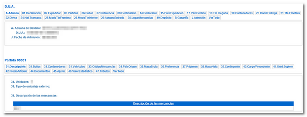 Detalls de les partides