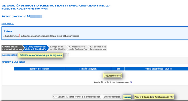 Return to see summary of attached documents