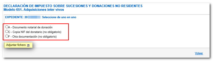 Attach document