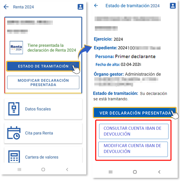 Estado de la tramitación 