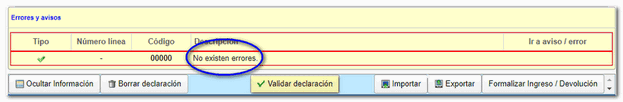 No existeixen errors