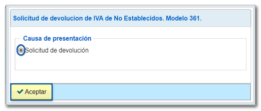 Causa de presentació