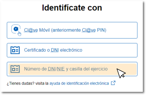 Obtén el teu número de referència