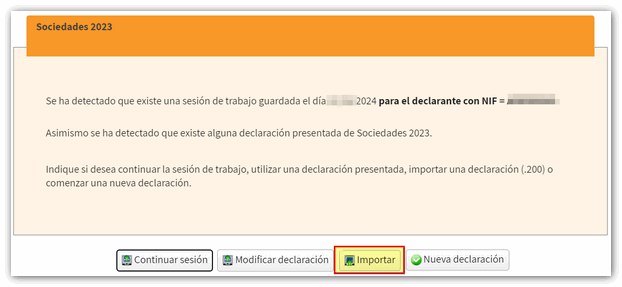 Importar fichero